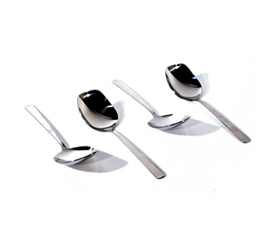 Product image #1 for Town Equipment 8-1/4-Inch Stainless Steel Wonton Serving Spoon