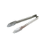 Thumbnail image #1 for Vollrath Jacob's Pride 12-Inch Stainless Steel Springless Utility Tongs with Scalloped Teeth