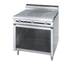 Thumbnail image #1 for Titan JTRH-5HT Heavy Duty 60-Inch Gas Hot Top Range with 5 Sections, Cabinet Base
