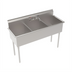 Thumbnail image #1 for Krowne Royal Series 3-Compartment Basin Sink, 57