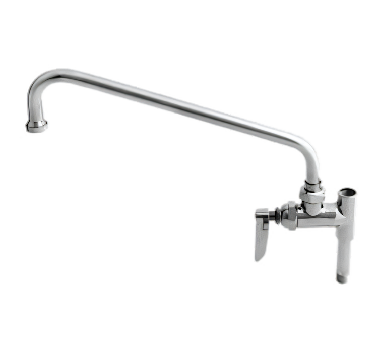 Product image #1 for T&S Brass Add-On Faucet for Pre-Rinse Units with 12-Inch Swing Nozzle, 3/8-Inch NPT