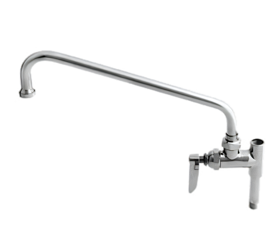 Product image #1 for T&S Brass Add-On Faucet for Pre-Rinse Units with 12-Inch Swing Nozzle, 3/8-Inch NPT