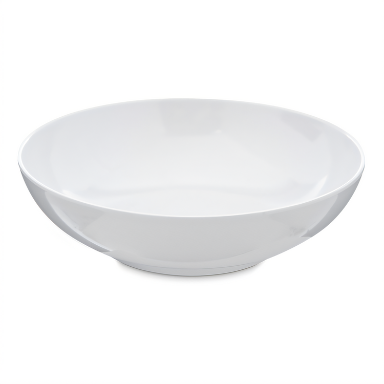 Product image #1 for Epicure 20 oz White Melamine Coupe Soup/Salad Bowl, 6.5 Inch Diameter