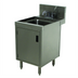 Thumbnail image #1 for Advance Tabco Prestige Supreme Freestanding Underbar Hand Sink with Cabinet Base and Faucet, 12 x 25 x 36 Inches