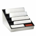Thumbnail image #1 for Dispense-Rite Wide Stainless Steel Lid, Straw & Condiment Organizer with ABS Top