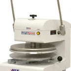 Thumbnail image #1 for DoughXpress DXM-W Manual Heated Pizza Dough Press, Up to 18-Inch Diameter, Digital Controls, White