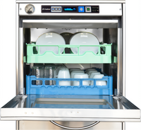 Lamber High-Temp Undercounter Dishwasher with Booster, Stainless Steel, 20
