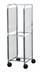 Thumbnail image #1 for Advance Tabco Front Load Aluminum Wire Pan Rack with 36-Pan Capacity and 5-Inch Casters