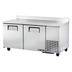 Thumbnail image #1 for True TWT-67F-HC Deep Worktop Freezer, 2-Section, Solid Door, 67-1/4 Inch Wide