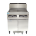 Thumbnail image #1 for Frymaster Decathlon HD Series High Efficiency Tube-Type Gas Fryer with Built-In Filtration, 2 x 50 lb. Frypots (SCFHD250G)