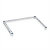 Thumbnail image #1 for Metro Super Erecta 3-Sided Channel Frame for Bus Cart, 36 x 18 Inches, 304 Stainless Steel
