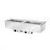Thumbnail image #1 for Atlas Metal WIHL-3 Slim-Line 3-Well Drop-In Electric Hot Food Well with Individual Pan Design