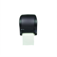 Tear-n-Dry Essence Classic Compact Touch-Free Wall-Mount Roll Towel Dispenser, Black Pearl
