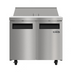 Thumbnail image #1 for Koolmore 36-Inch 2-Door Refrigerated Salad And Sandwich Prep Table, 10-Pan, 10.8 Cu. Ft.