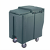 Thumbnail image #1 for Cambro SlidingLid Tall Mobile Ice Caddy, 175 lb. Capacity, Granite Gray