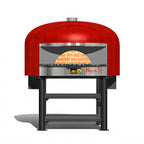 Thumbnail image #1 for Marra Forni Neapolitan NP70G Gas-Fired Round Brick Deck Pizza Oven with Programmable Touch-Screen Controls, 16-Inch Capacity, Stand-Mounted