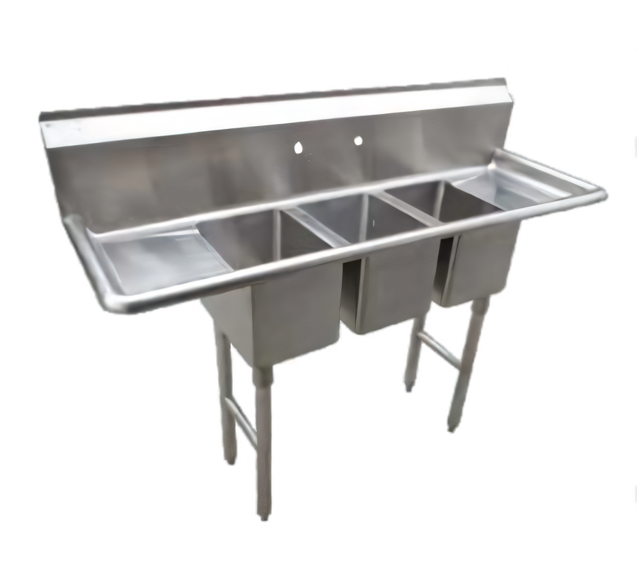 Product image #1 for Serv-Ware CS3CWP1410 Compartment Sinks