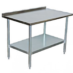 Thumbnail image #1 for Serv-Ware T3036CWP-3-T Stainless Steel Prep Tables