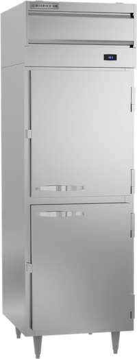 Beverage-Air P Series One-Section Top Mount Reach-In Warming Cabinet with Half-Height Doors, 21.01 Cu. Ft.