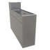 Thumbnail image #1 for Glastender TCB 6-Inch Wide Stainless Steel Tubing Chase for 24-Inch Deep Underbar Units