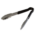 Thumbnail image #1 for Spectrum 9-1/2 Inch Stainless Steel Utility Tongs with Black Dura-Kool Vinyl Handle