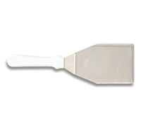 Adcraft Advantage Series Solid Steak Turner with 5 x 4 Inch Blade and Polypropylene Handle
