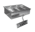 Thumbnail image #1 for Eagle Group SGDI-3-120T 3-Well Drop-In Electric Hot Food Well, 12 x 20 Pans, Wet/Dry, 120V, Without Drain