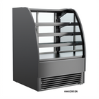 Thumbnail image #1 for Structural Concepts Harmony® HMG5153R 51-Inch Full-Service Self-Contained Refrigerated Bakery Display Case with Curved Glass and 3 Lighted Shelves