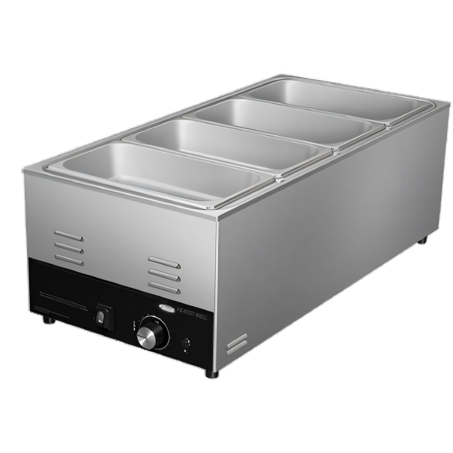 Product image #1 for Hatco Countertop Heated Well Food Warmer/Cooker, Full-Size Pan Capacity, Wet/Dry, Thermostatic, 120V