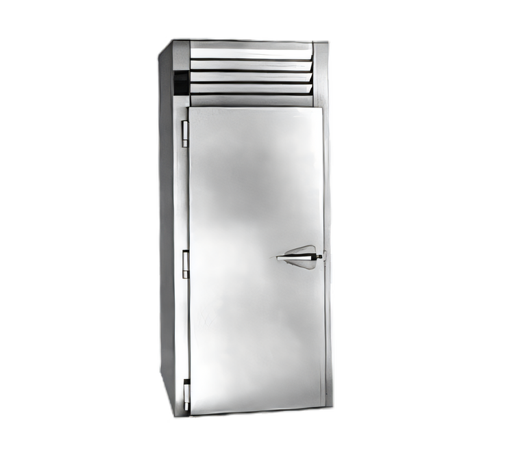 Product image #1 for Traulsen Spec-Line R Series Roll-Thru Heated Cabinet, 1 Section, Full-Height Solid Doors, 66" Rack Capacity