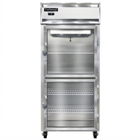 Continental Refrigerator 1FXNSSGDHD Extra-Extra-Wide One-Section Display Freezer with Glass Half Doors