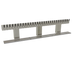 Thumbnail image #1 for Glastender Triple-Column Bridge Draft Dispensing Tower, 30 Faucets, Countertop, Glycol-Cooled, Mirror Finish