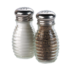 Thumbnail image #1 for American Metalcraft BHM2 2 oz Glass Beehive Salt and Pepper Shaker with Stainless Steel Mushroom Cap Case of 72