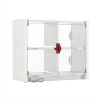 Metro2Go Rear Hinged Polycarbonate Door Pair for Hot Stations