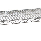 Thumbnail image #1 for Olympic J1848WSG-SR Wire Wall-Mounted Shelf Kit, 48"W x 18"D, Gray Epoxy Finish