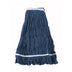 Thumbnail image #1 for Winco 32 oz Loop-End Wet Mop Head with 1-1/4 Inch Band, Blue