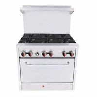 BakeMax (TVI) BAS36O BakeMax Gas Ranges