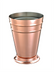 Thumbnail image #1 for Barfly Deluxe Copper-Plated Footed Julep Cup, 13.5 oz.