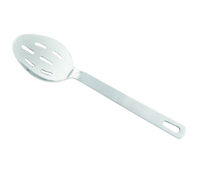 Crestware Pro Series 13-Inch Stainless Steel Slotted Basting Spoon with Hang Hook
