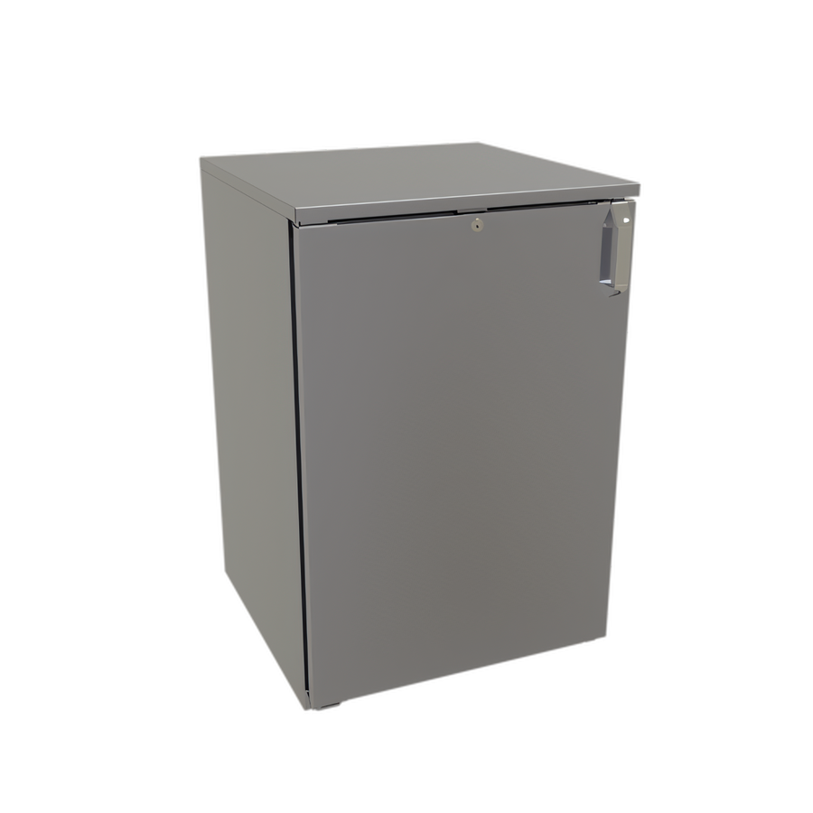 Product image #1 for Glastender DS24 One-Section Back Bar Dry Storage Cabinet, 24-Inch Wide, Solid Hinged Door, 2 Adjustable Shelves