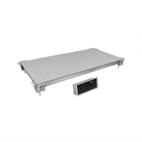 Hatco 36-Inch Simulated Stone Built-In Flush Top Hot/Cold Shelf for Remote Refrigeration