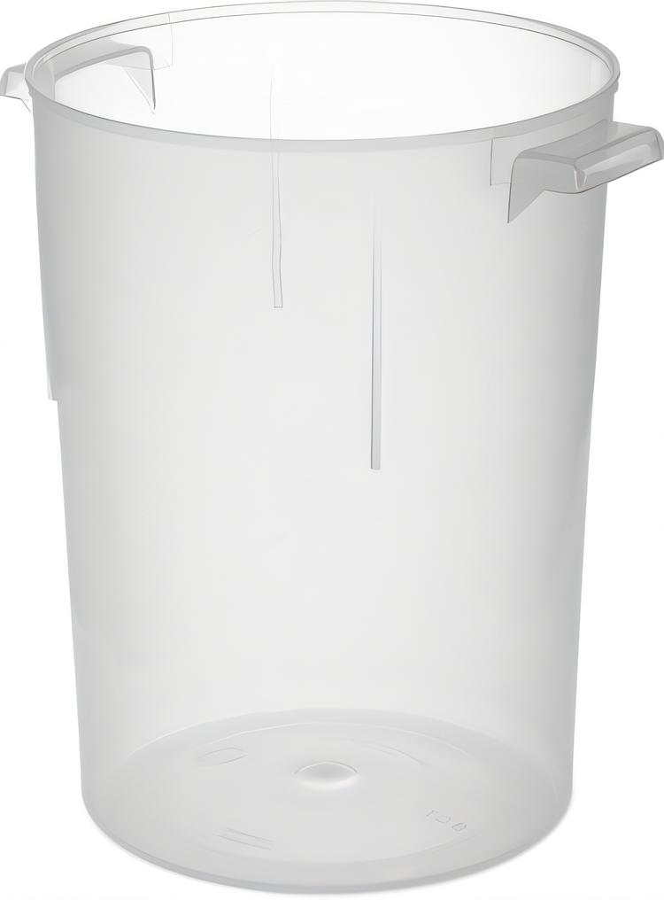 Product image #1 for Carlisle 8 Qt Round Polypropylene Bain Marie Container