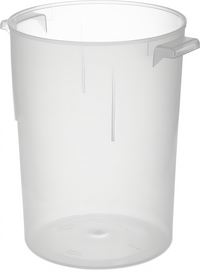 Carlisle 8 Qt Round Polypropylene Bain Marie Container
