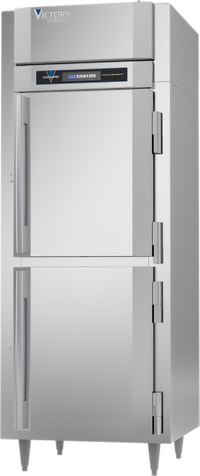 Victory UltraSpec HS-1D-1-EW-PT-HD Extra Wide Pass-Thru Solid Half-Door Heated Holding Cabinet