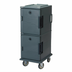 Thumbnail image #1 for Cambro Ultra Camcart® Front-Loading Insulated Food Pan Carrier, 60 Qt., Granite Gray