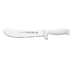 Thumbnail image #1 for Mundial 8 Inch Stamped Butcher Knife with High-Carbon No-Stain Blade and White Polypropylene Handle