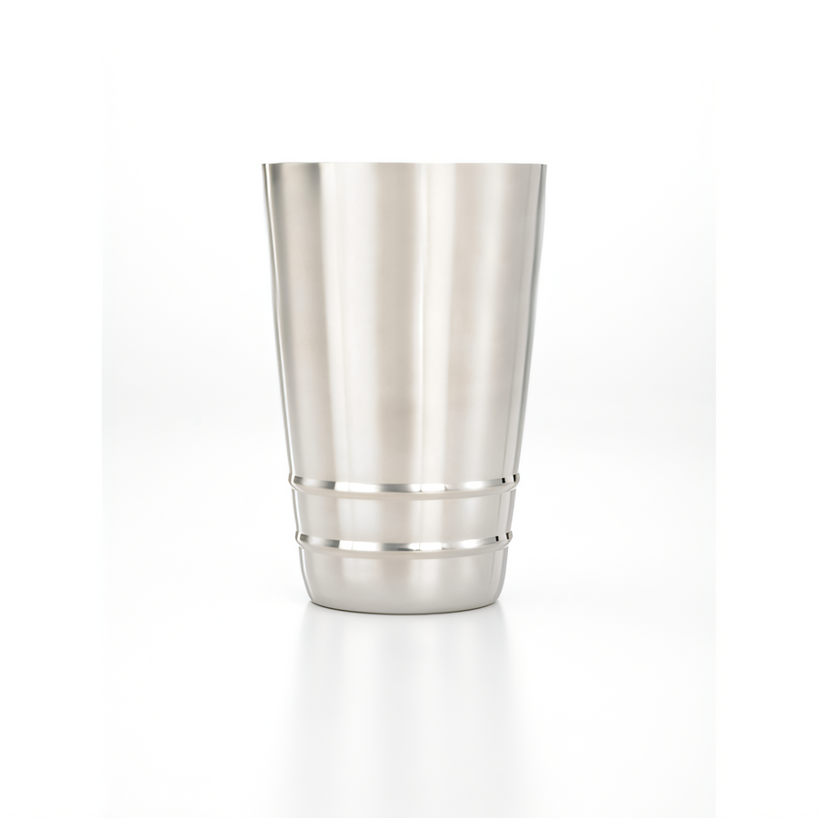 Product image #1 for Barfly 18 oz Weighted Cocktail Shaker Tin with Embossed Ribs