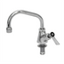 Thumbnail image #1 for Fisher Stainless Steel Single-Hole Deck-Mount Manual Faucet with 6-Inch Swing Spout and Lever Handle