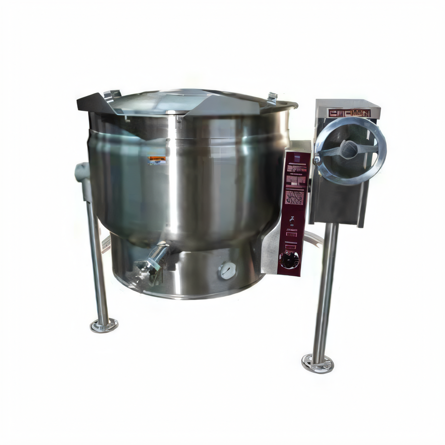 Product image #1 for Crown ELT-60F 60 Gallon Electric Full Jacket Tilting Steam Kettle