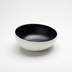 Thumbnail image #1 for Lift 40 oz. 8-1/2 Inch Round Angled Melamine Bowl, White with Black Speckles